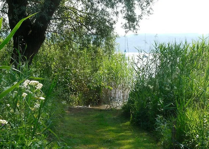Seegrundstueck Mit Huette & Ruderboot * Dießen am Ammersee