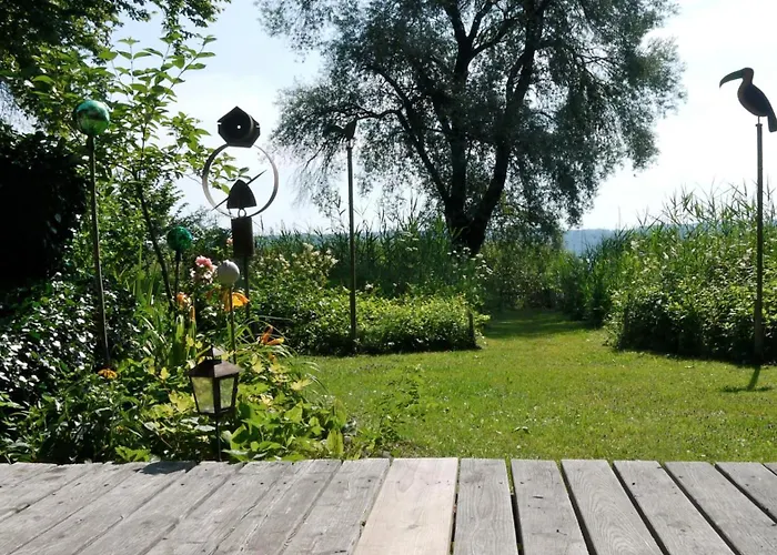 Seegrundstueck Mit Huette & Ruderboot * Dießen am Ammersee
