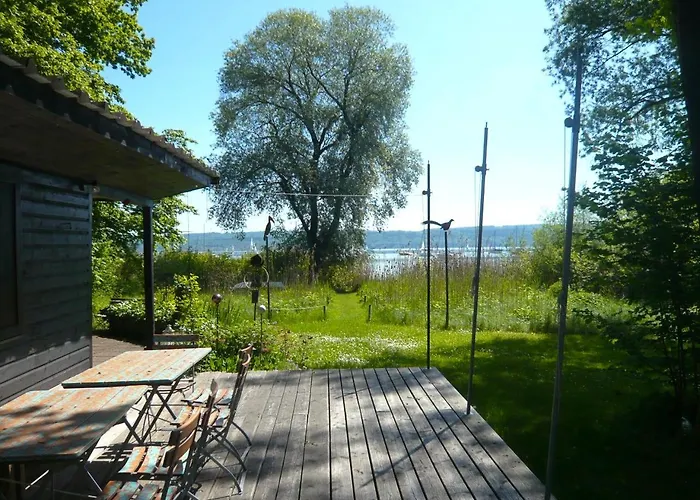 Seegrundstueck Mit Huette & Ruderboot Dom wakacyjny *